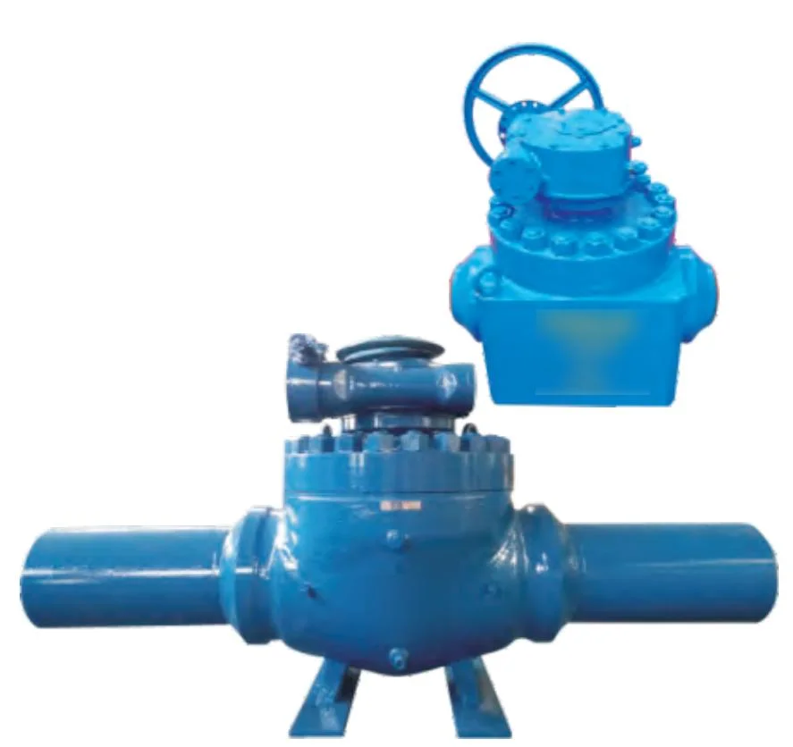 Top Entry Trunnion Mounted Ball Valve Dbb